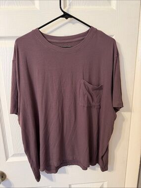 American Eagle Outfitters Women’s Pocket Tee in Mauve